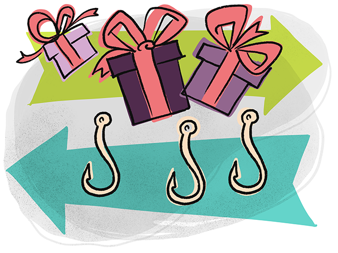Gifts and Hooks
